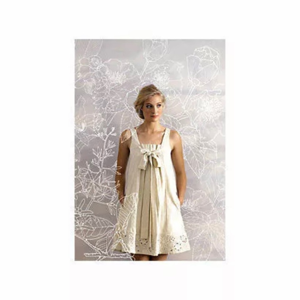 🌾 Anthropologie, Ranna Gill, Ice Memory Swing Dress - Picture 2 of 15